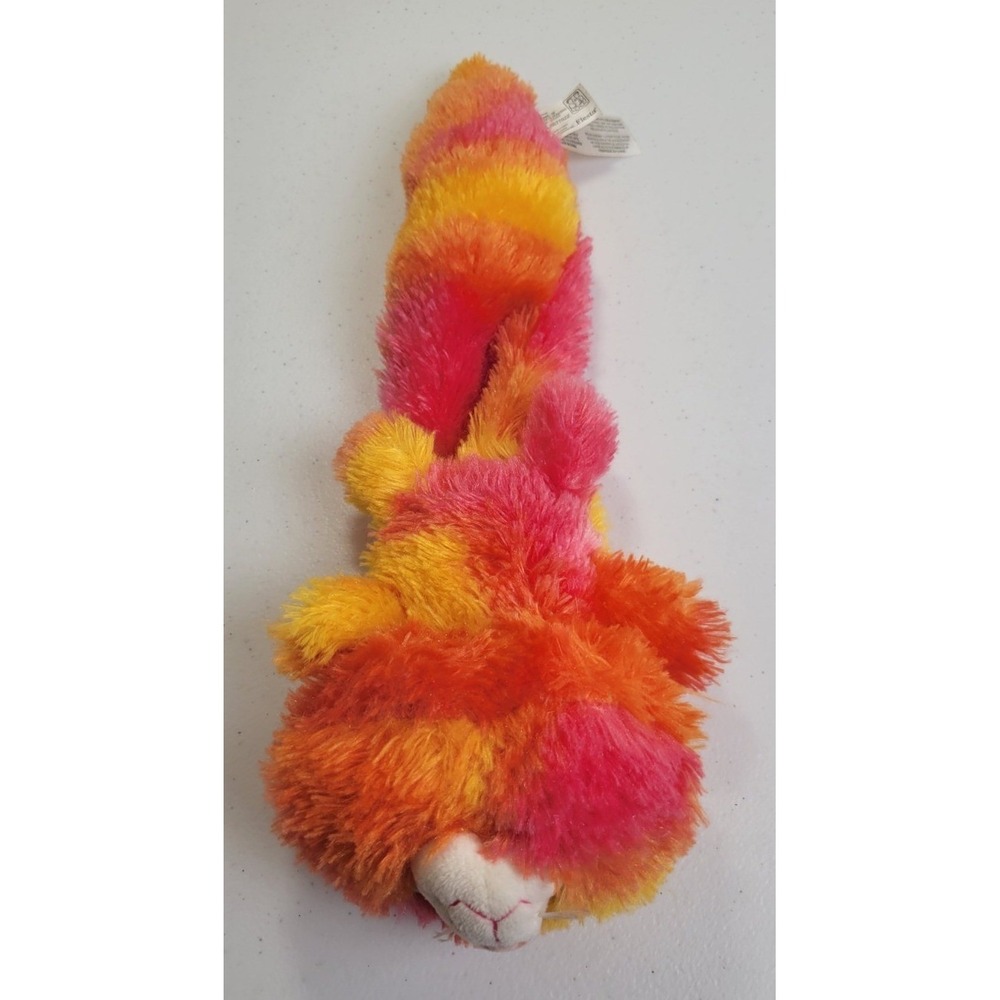 Fiesta Fursians Plush Cat Bean Bag Long Tail Toy Pink Orange Yellow 16" stuffed - Picture 12 of 12